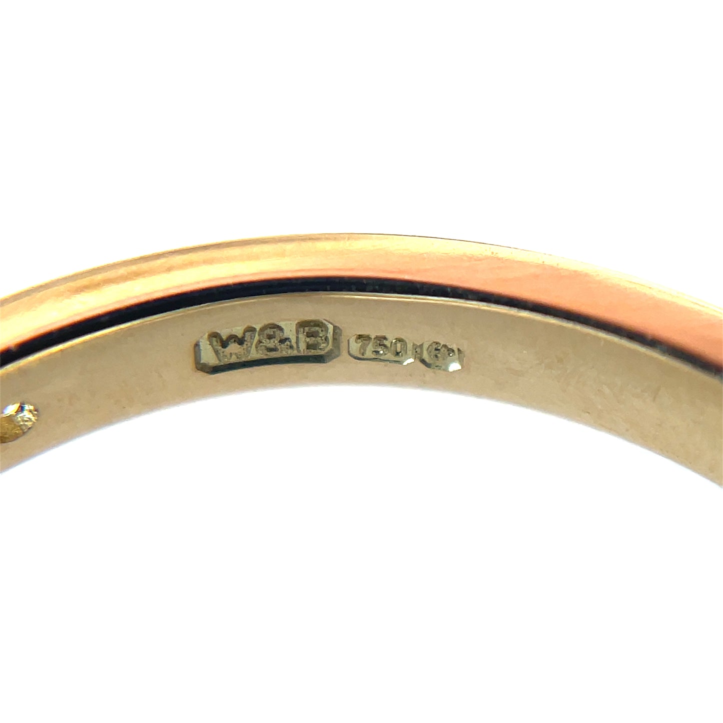 18ct Yellow Gold Channel-Set Diamond Eternity Ring (M)