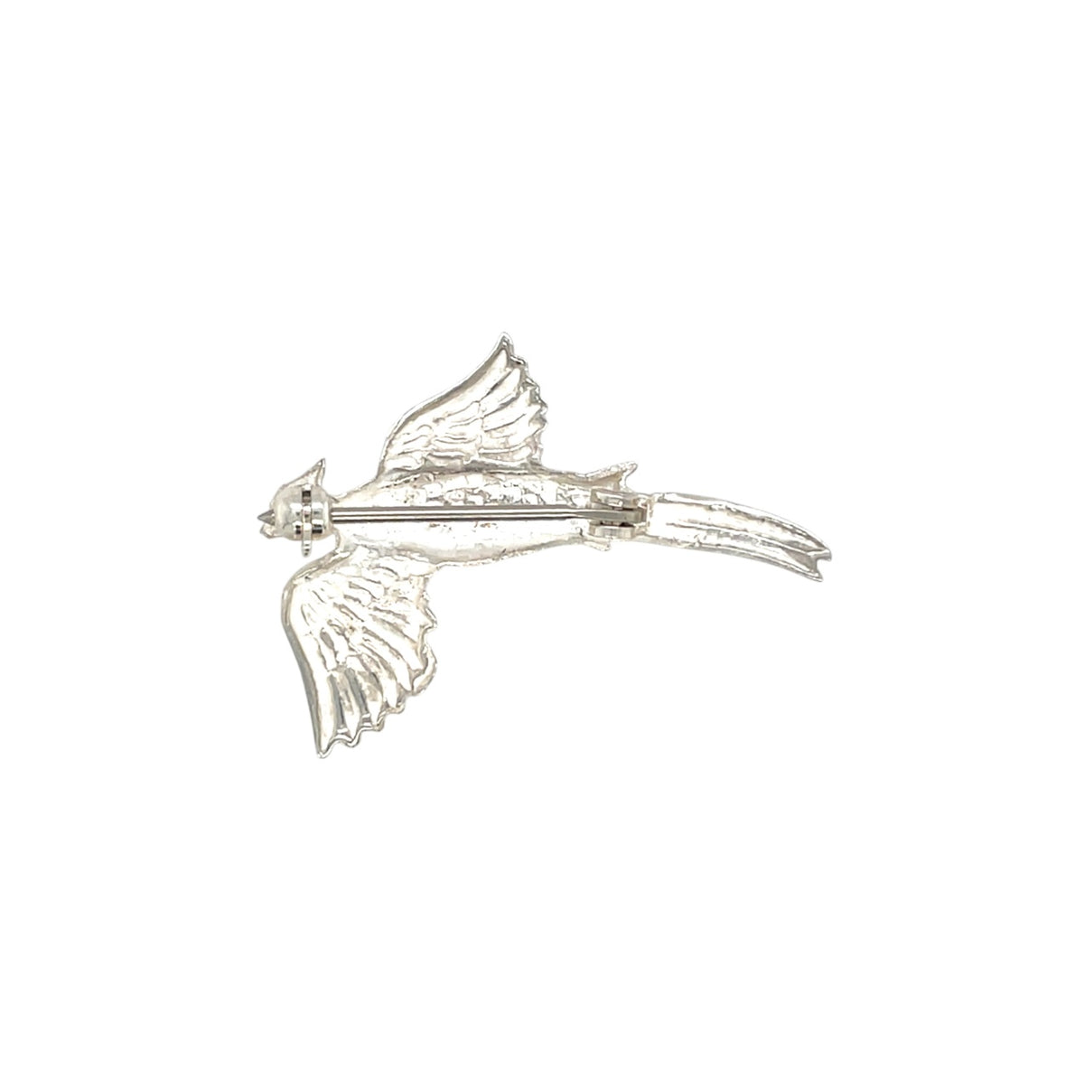 Silver Pheasant Brooch