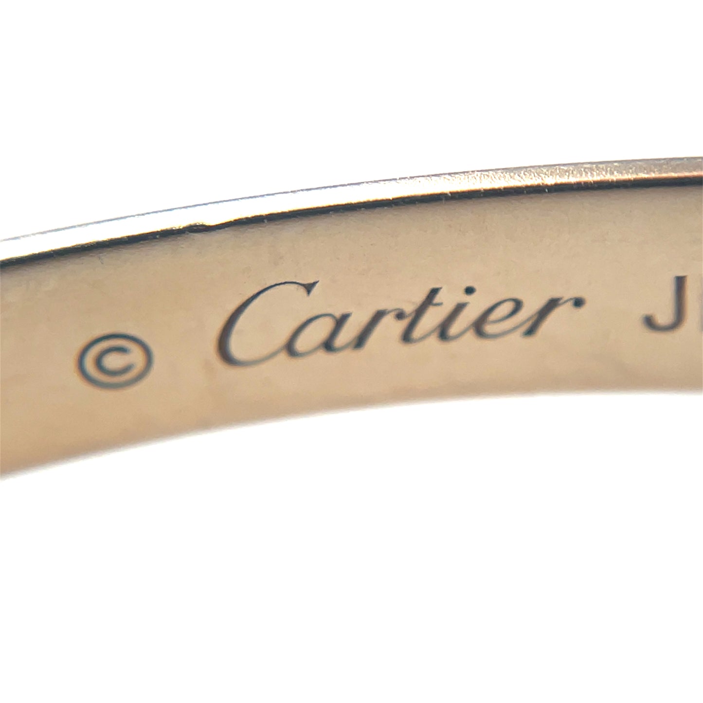 Cartier 18ct Yellow, Rose & White Gold Trinity Bangle, Classic Model