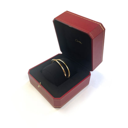 Cartier 18ct Yellow, Rose & White Gold Trinity Bangle, Classic Model