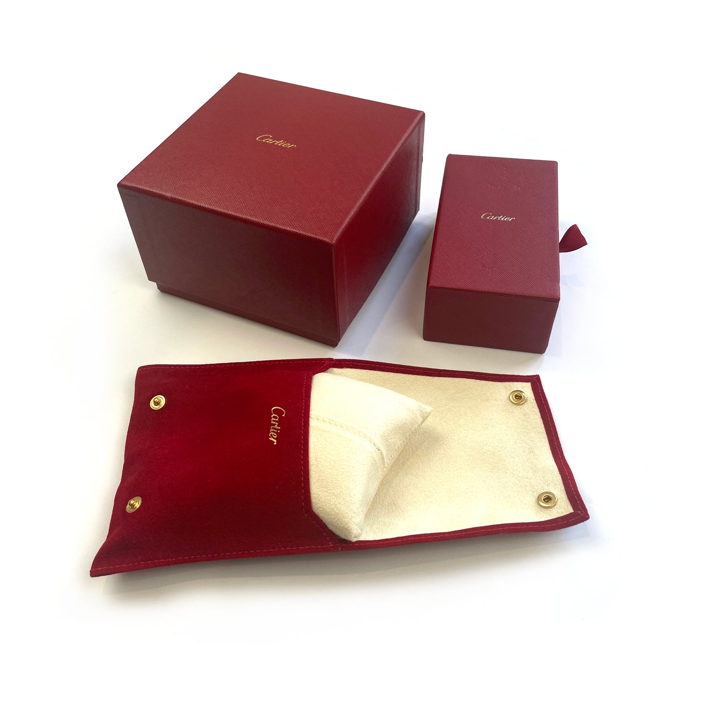 Cartier 18ct Yellow, Rose & White Gold Trinity Bangle, Classic Model