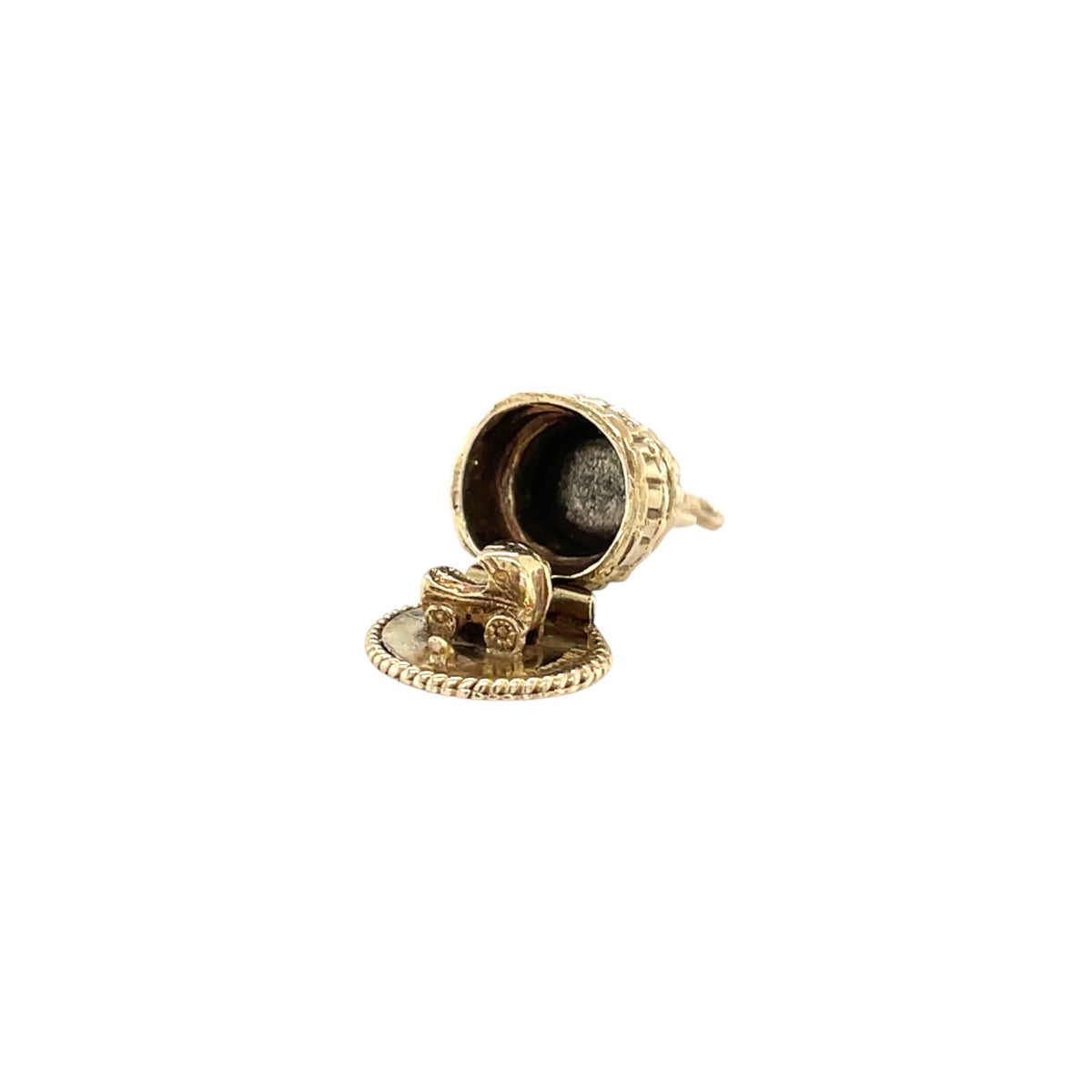 9ct Yellow Gold Wedding Cake Reveal Charm