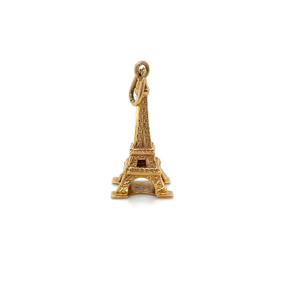 18ct Yellow Gold Eiffel Tower Charm