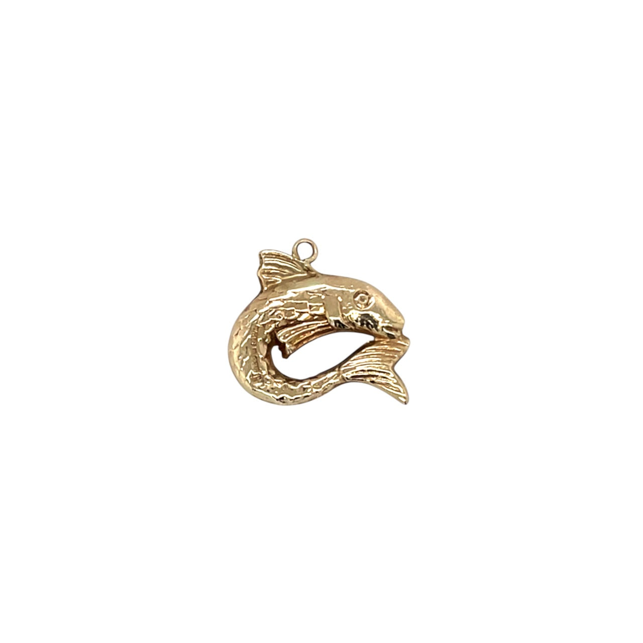 9ct Yellow Gold Lucky Fish Charm