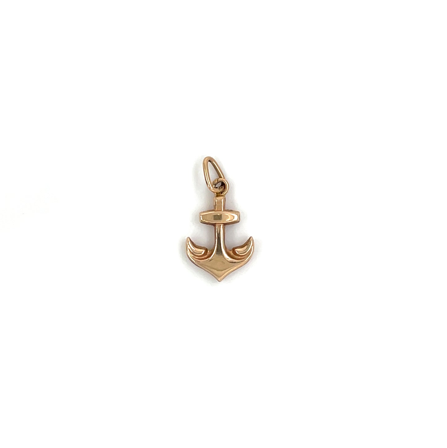 18ct Yellow Gold Anchor Charm
