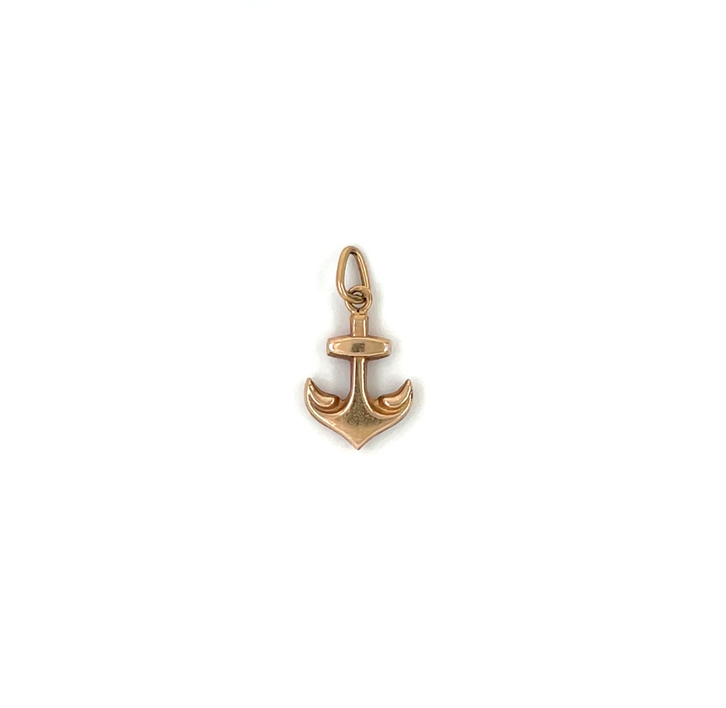 18ct Yellow Gold Anchor Charm