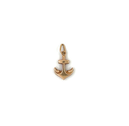18ct Yellow Gold Anchor Charm