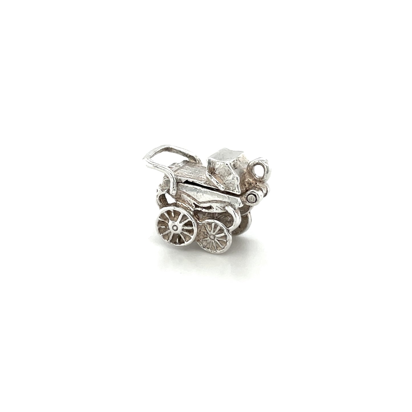 Silver Pram Charm