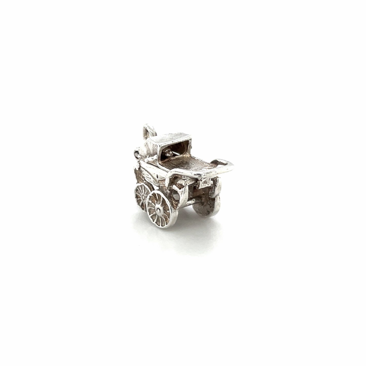 Silver Pram Charm