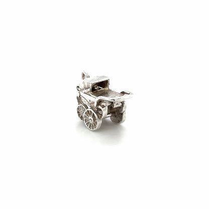 Silver Pram Charm