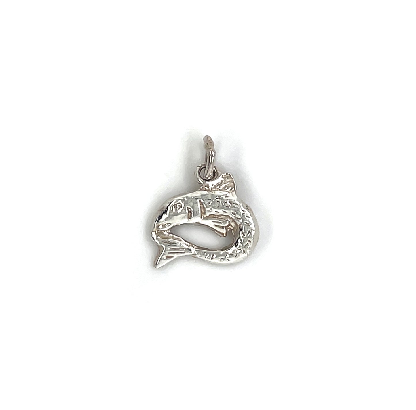 Silver Lucky Fish Charm
