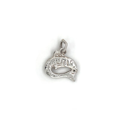 Silver Lucky Fish Charm