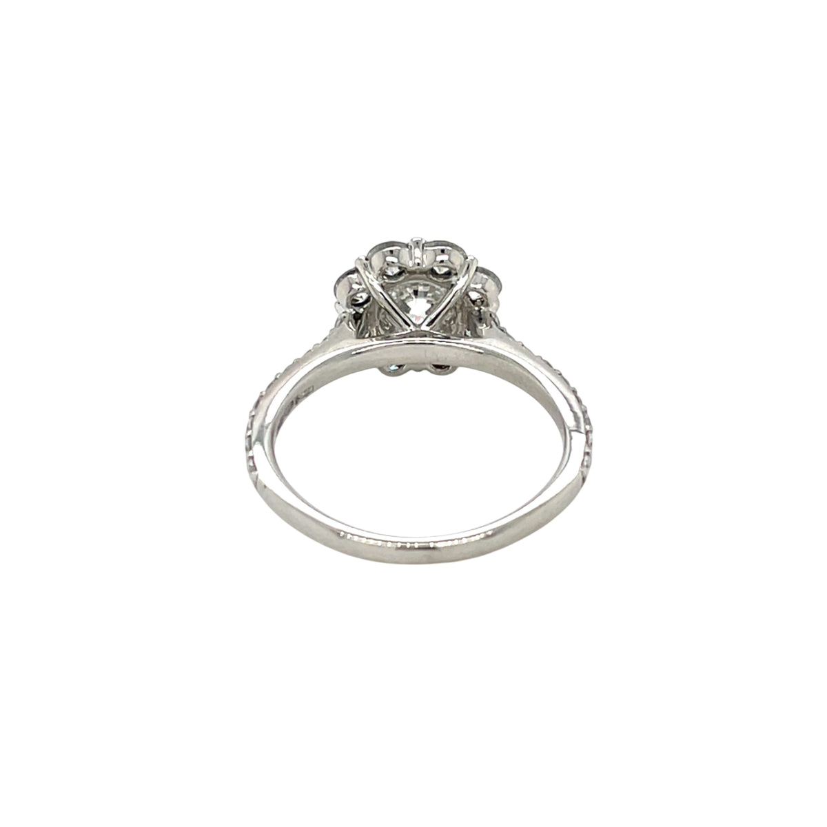 Platinum Diamond Cluster Ring (M)