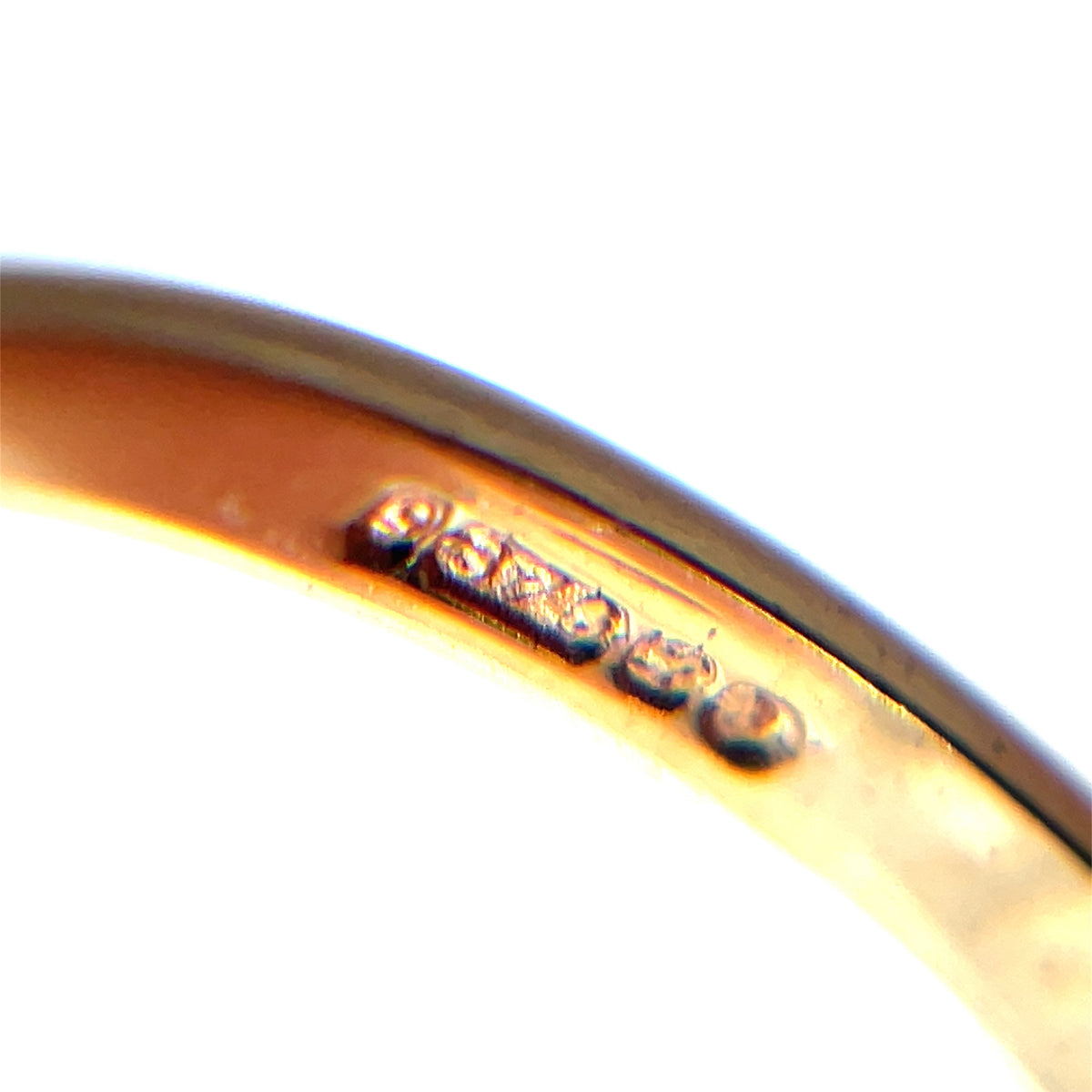 9ct Yellow Gold Lapis Lazuli & Diamond Ring (N1/2)
