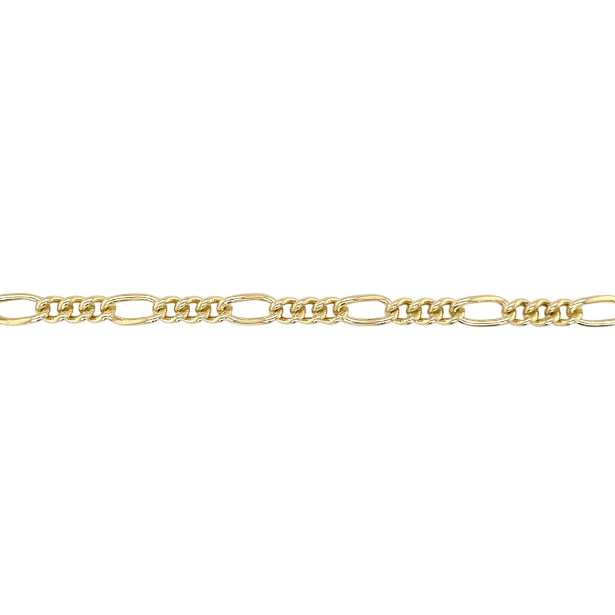 9ct Yellow Gold Figaro Chain (20")