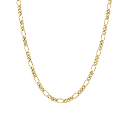 9ct Yellow Gold Figaro Chain (20")