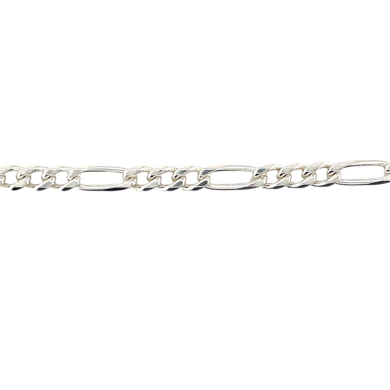 Silver Figaro Chain (22")