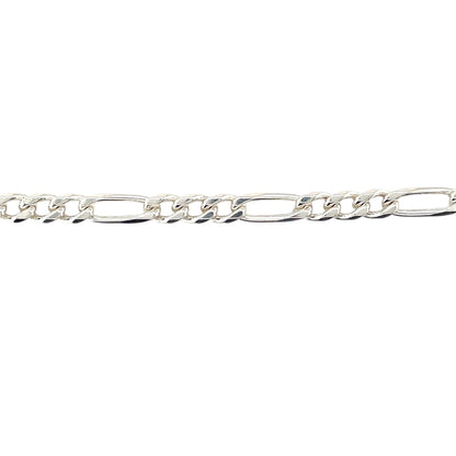 Silver Figaro Chain (22")