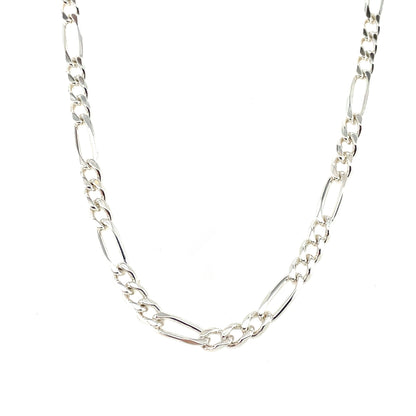 Silver Figaro Chain (22")
