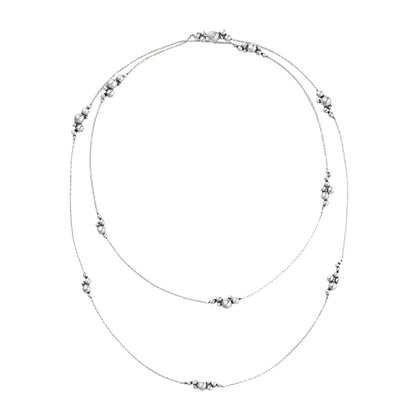 Georg Jensen Moonlight Grapes Sautoir Necklace in Sterling Silver