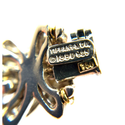 Silver & 18ct Yellow Gold Tiffany & Co. Signature X Bracelet (7")