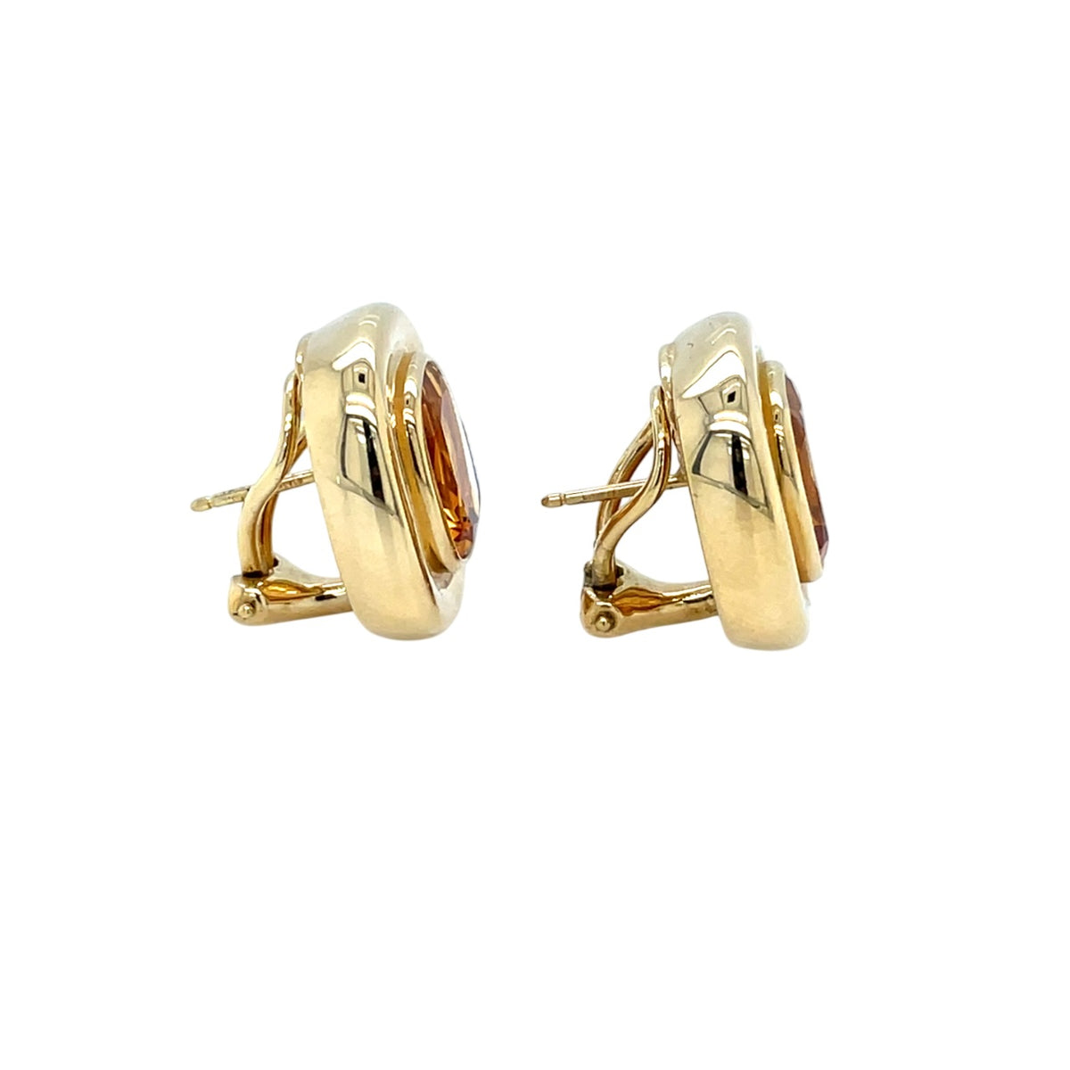 18ct Yellow Gold Tiffany & Co. Paloma Picasso Citrine Earrings