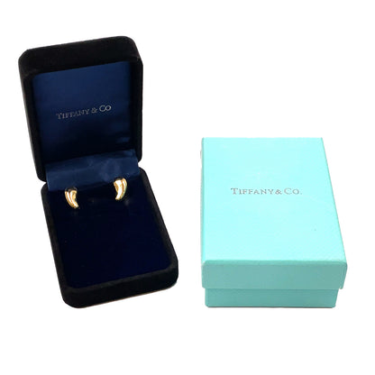 18ct Yellow Gold Tiffany & Co. Bean Earrings