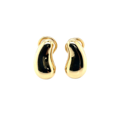 18ct Yellow Gold Tiffany & Co. Bean Earrings