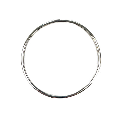 9ct White Gold Diamond Bangle
