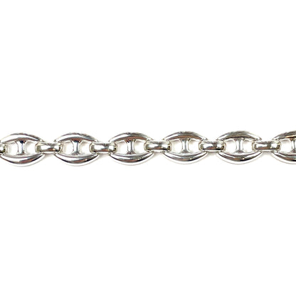 A Silver Linked Bracelet (7")