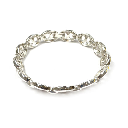 A Silver Linked Bracelet (7")