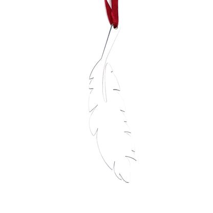 Sterling Silver Feather Hanging Decoration