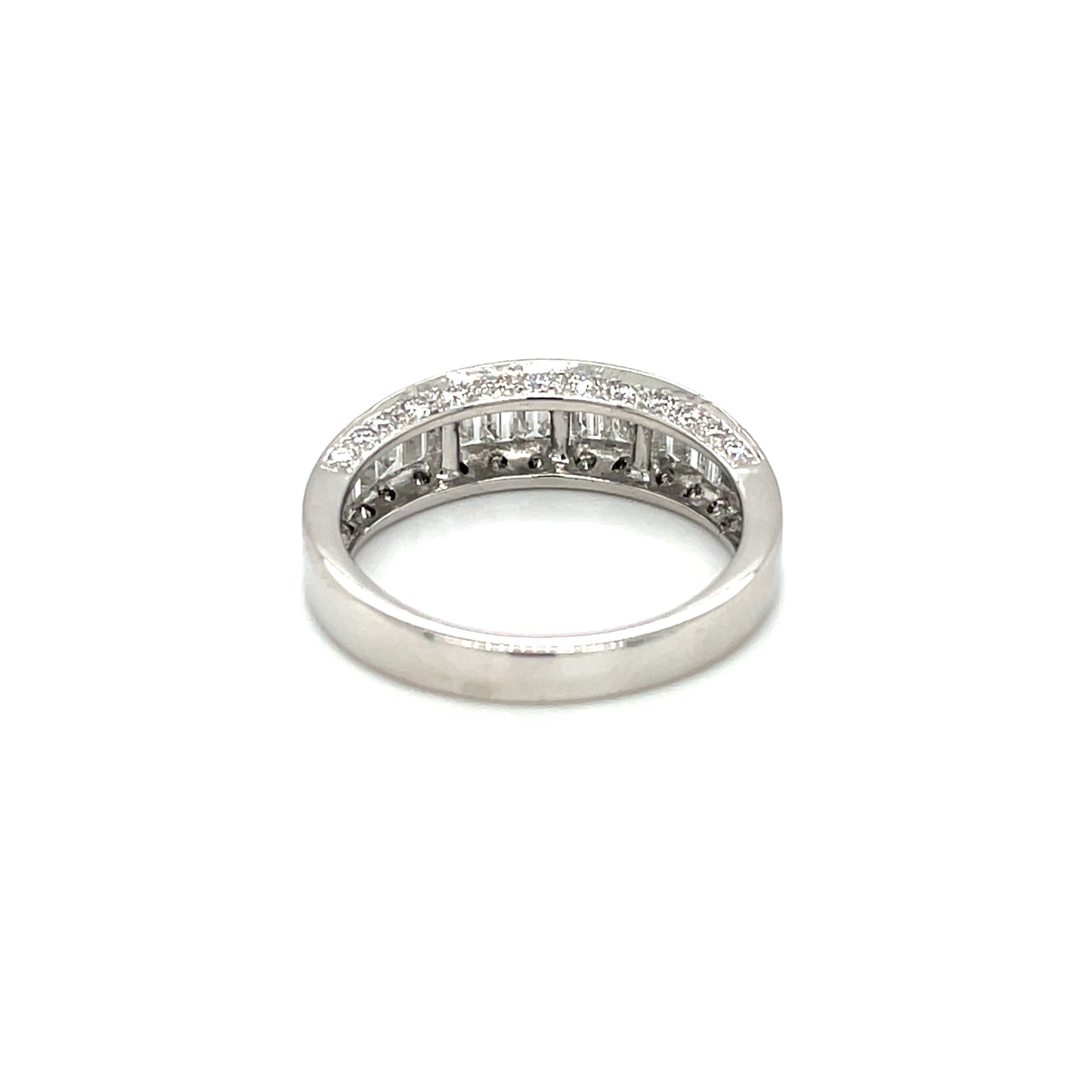 18ct White Gold Diamond Eternity Ring (O)