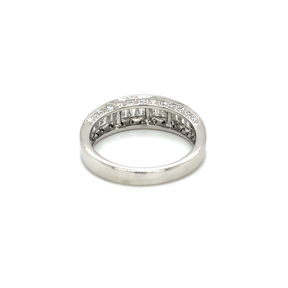 18ct White Gold Diamond Eternity Ring (O)
