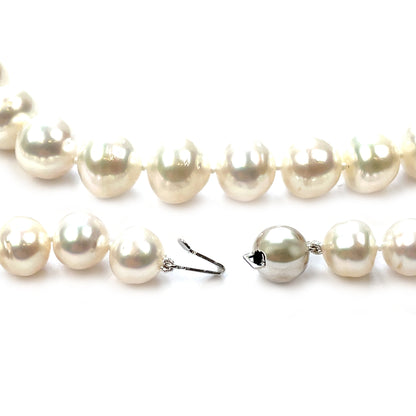 14ct White Gold South Sea Pearl Necklace (16")