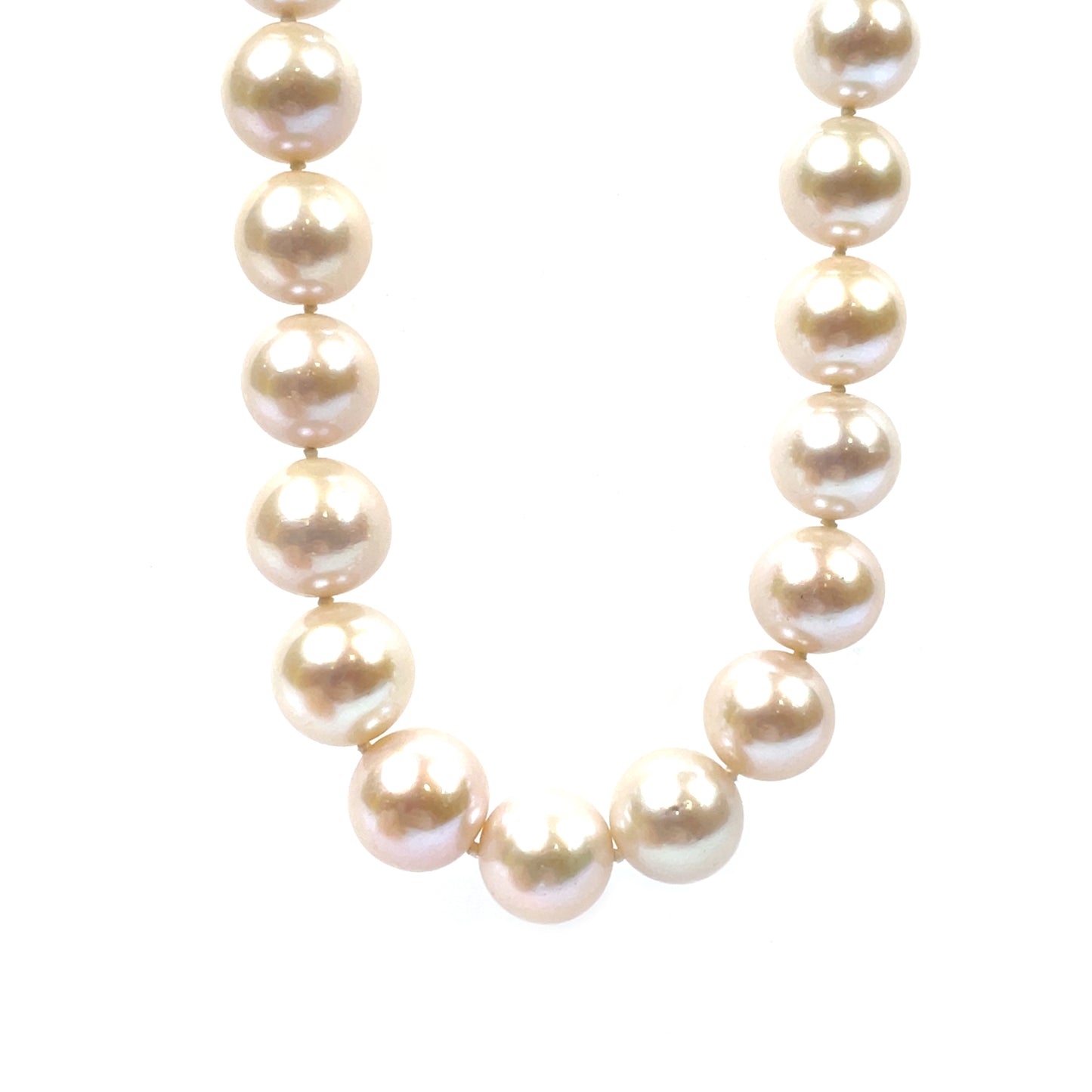 18ct Yellow Gold Freshwater Pearl Necklace (16")