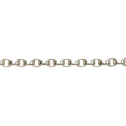 Silver Belcher Bracelet (9")