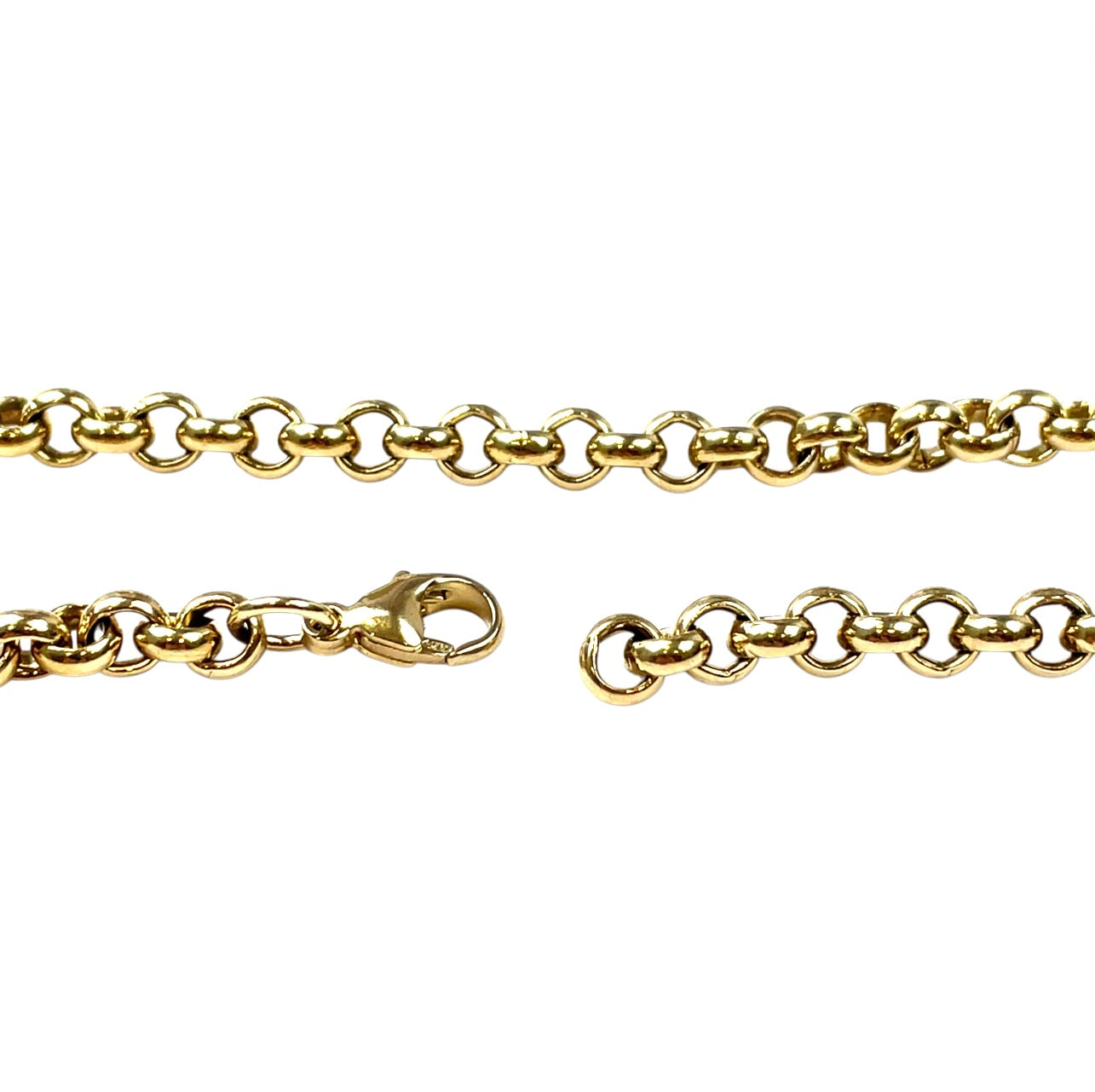 9ct Yellow Gold Belcher Chain (20")