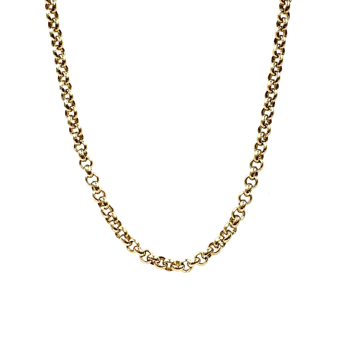 9ct Yellow Gold Belcher Chain (20")
