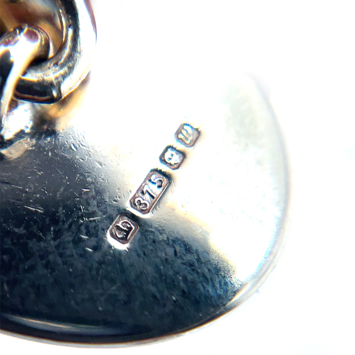 9ct Yellow Gold Oval Cufflinks