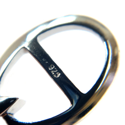 Silver Oval Link Bracelet (9")