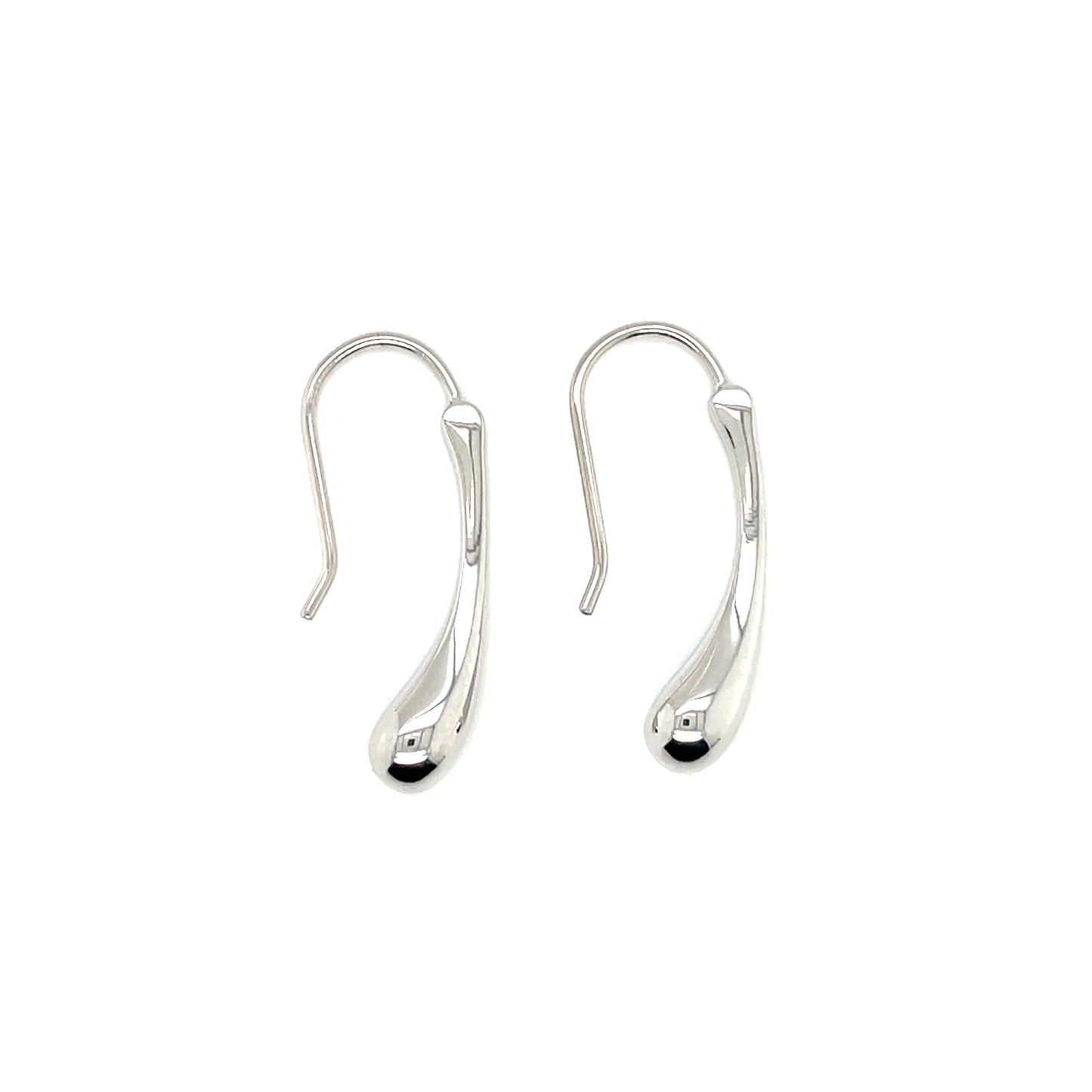 Silver Teardrop Earrings
