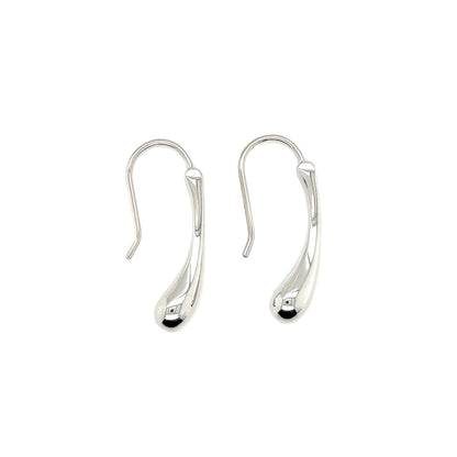 Silver Teardrop Earrings