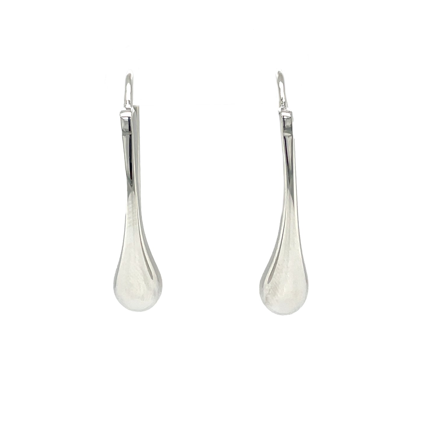 Silver Teardrop Earrings
