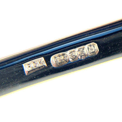 Silver Ridged Torque Bangle