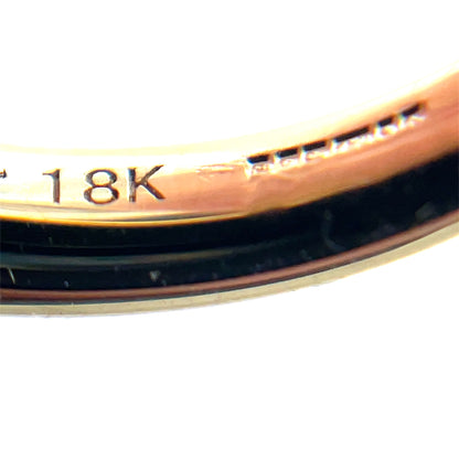 18ct Yellow Gold Diamond Half Eternity Ring (M)