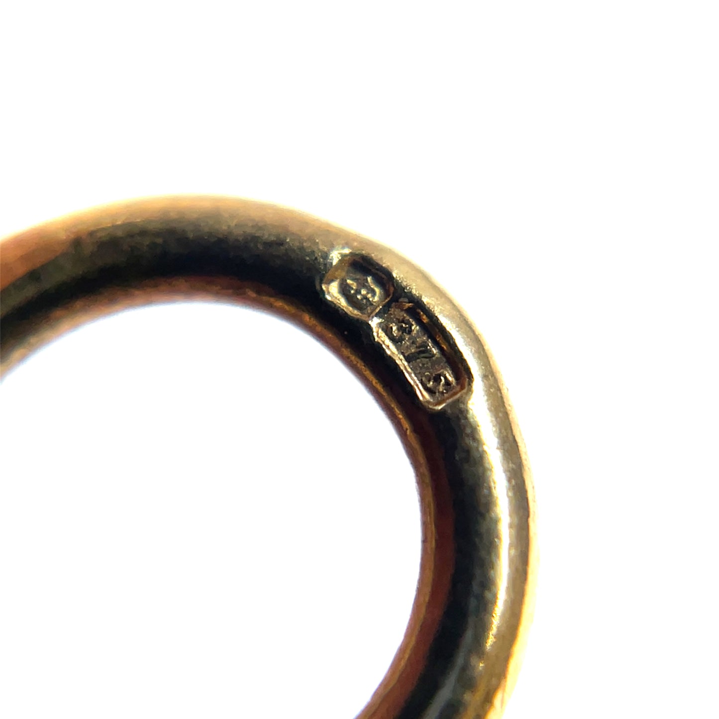 9ct Yellow Gold Gate Bracelet with Engraved Padlock (7")