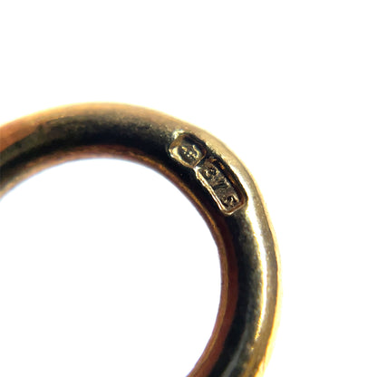 9ct Yellow Gold Gate Bracelet with Engraved Padlock (7")
