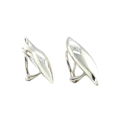 Sterling Silver Tiffany & Co  Clip On Earrings