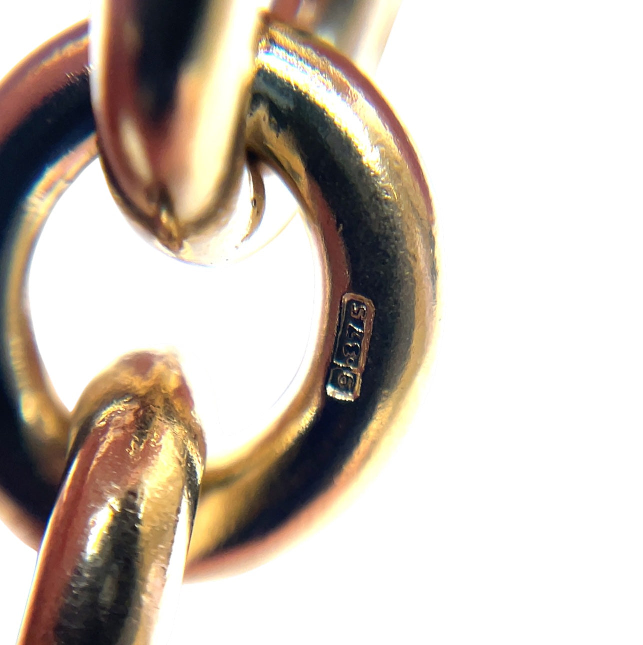 9ct Yellow Gold Belcher Bracelet (7")